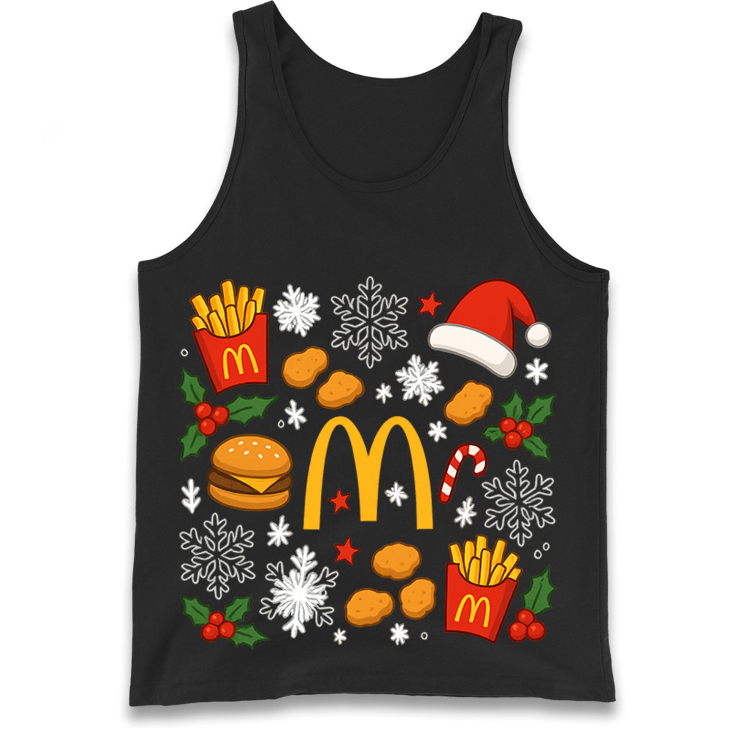 McDonalds Christmas Tank Top