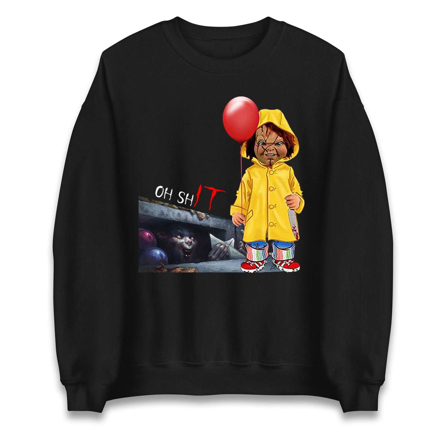 Chucky Doll Horror Halloween Unisex Sweatshirt