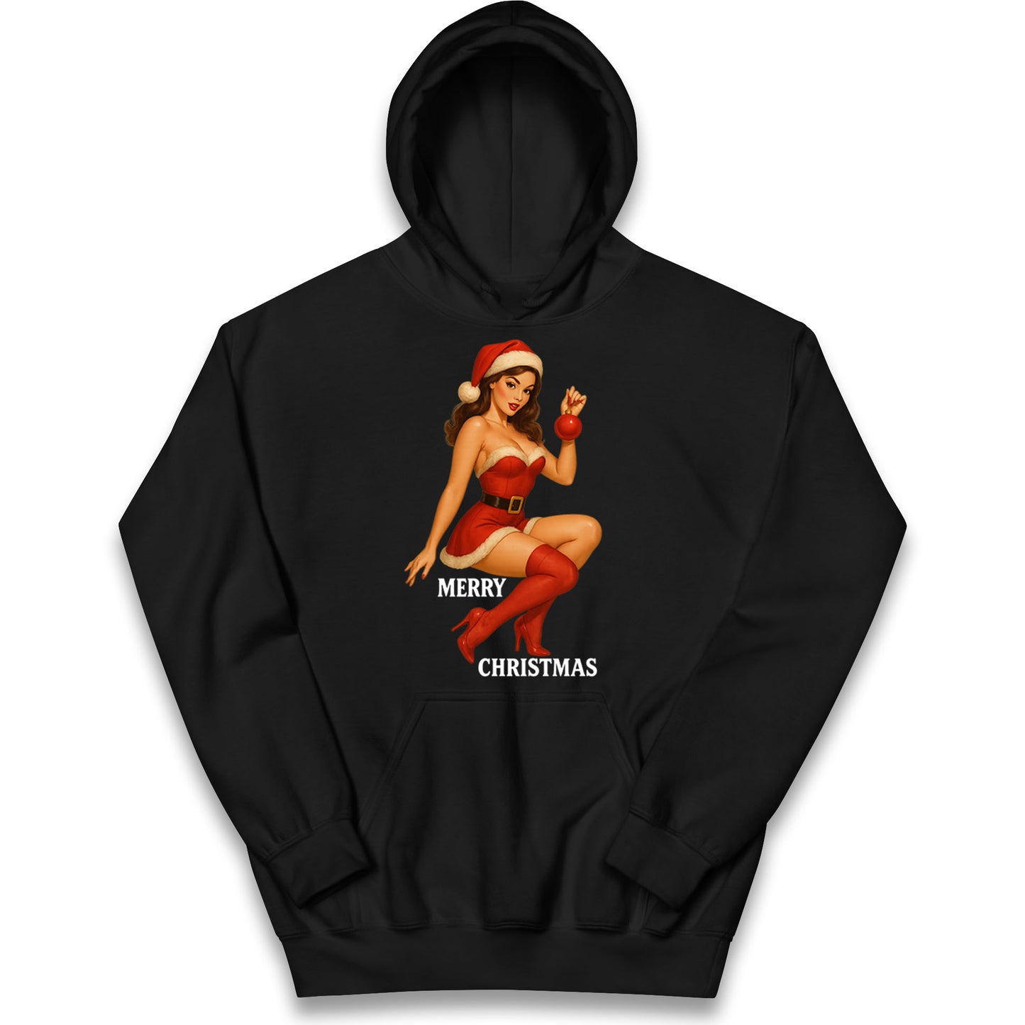 Merry Christmas Sexy Christmas Kids Hoodie
