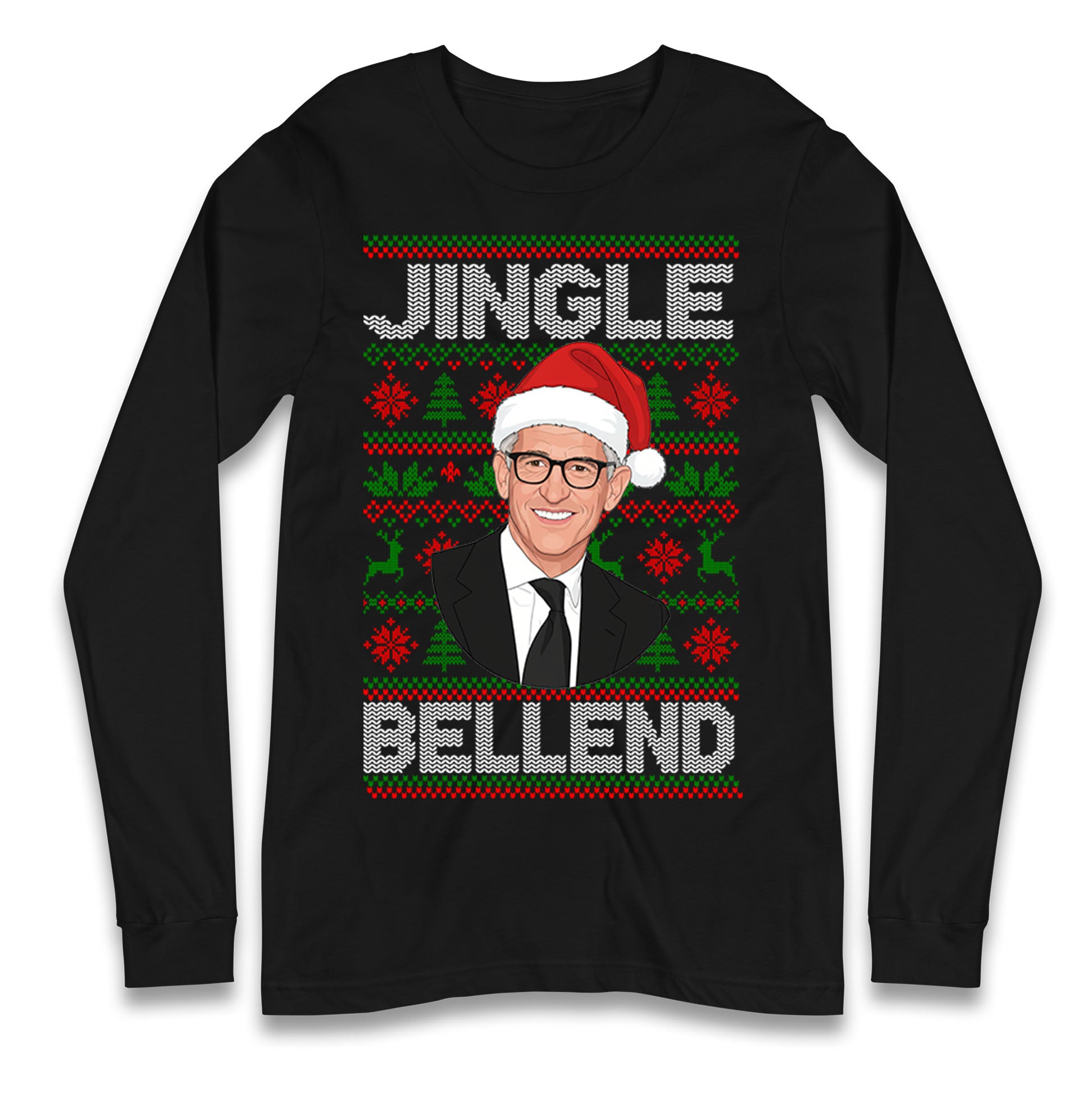 Gary Lineker Christmas Longsleeve T Shirt