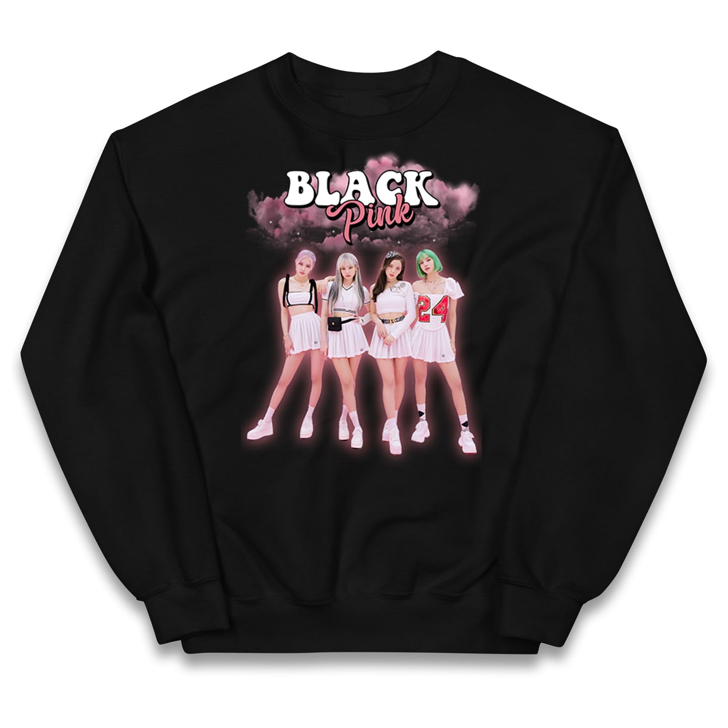 Blackpink K Pop Band Kids Jumper
