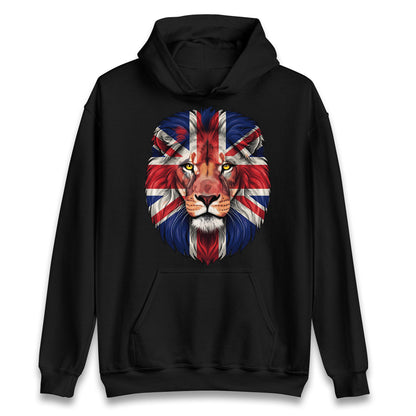 St George Flag Lion Hoodie