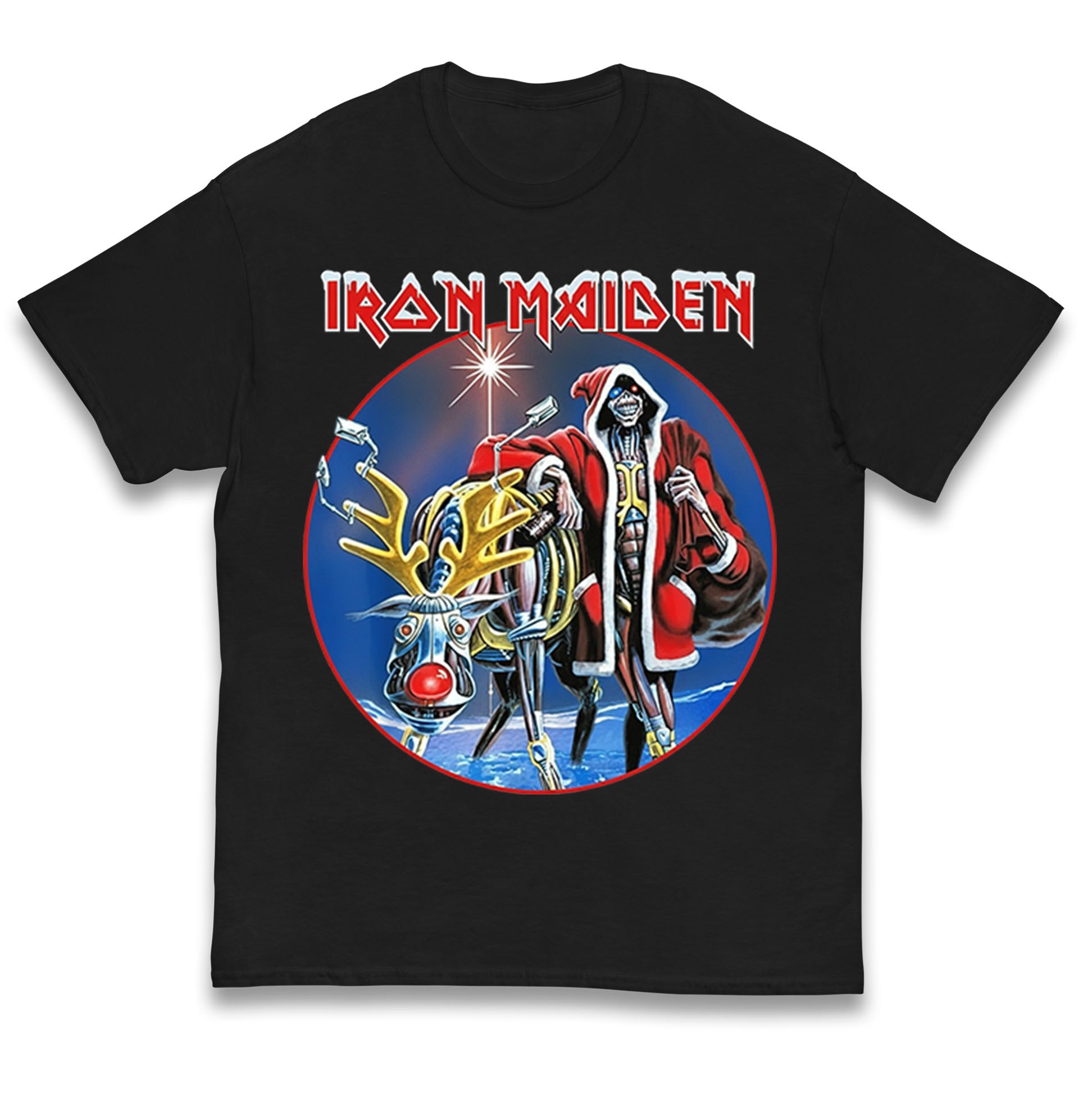 Iron Maiden Christmas Kids T Shirt