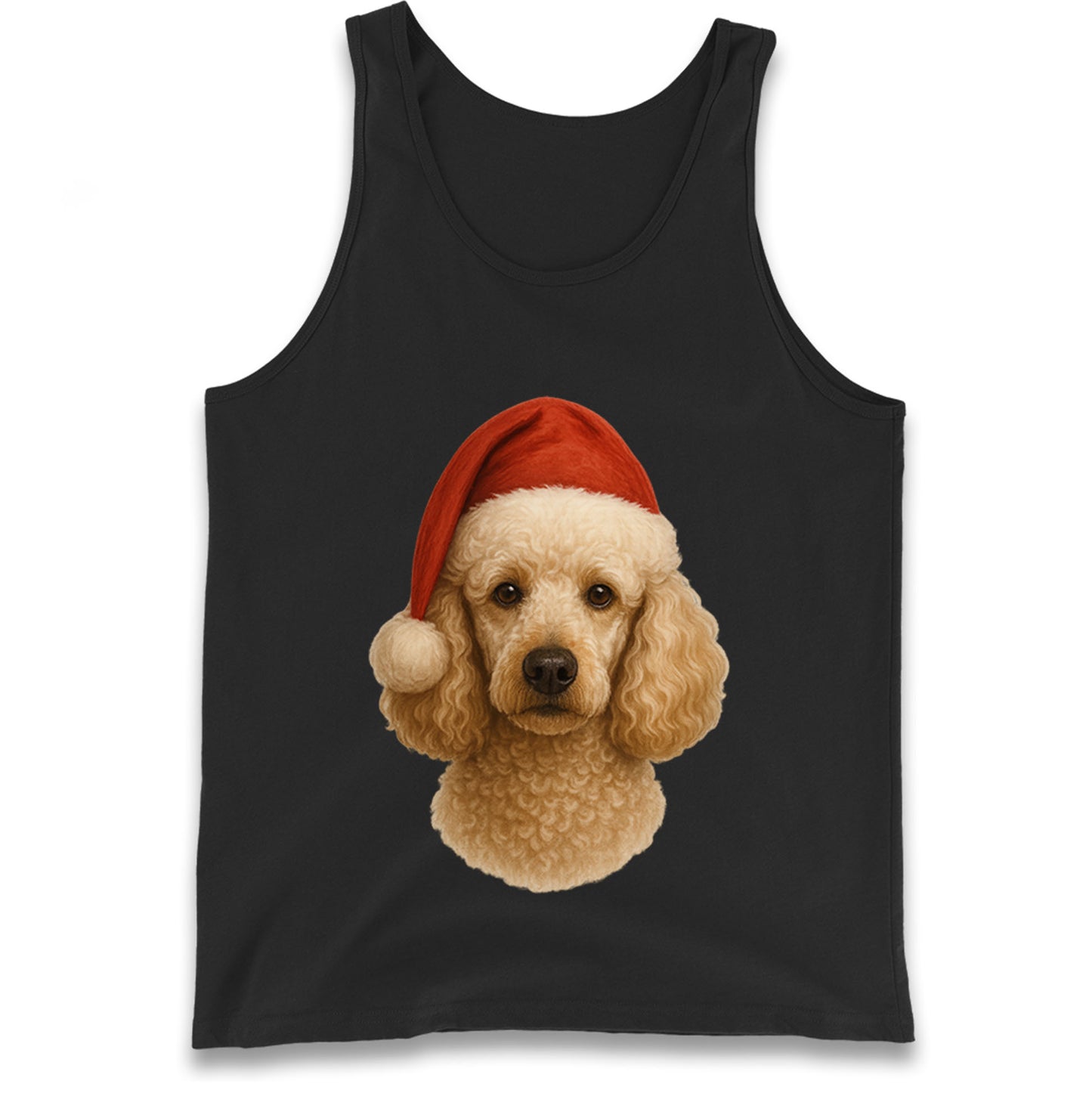 Poodle Face Tank Top