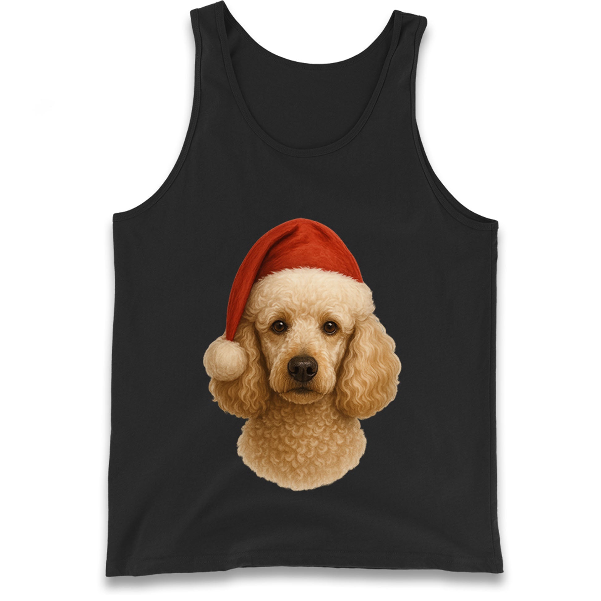 Poodle Face Tank Top