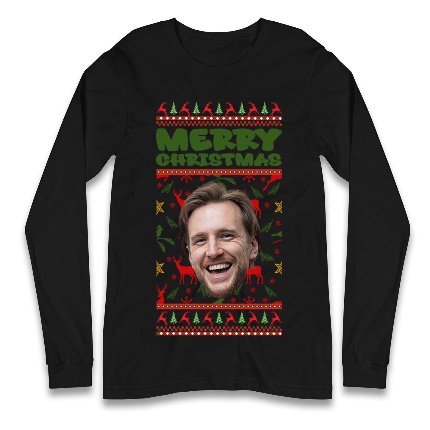 Personalise Merry Christmas T Shirt
