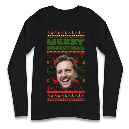 Personalise Merry Christmas T Shirt
