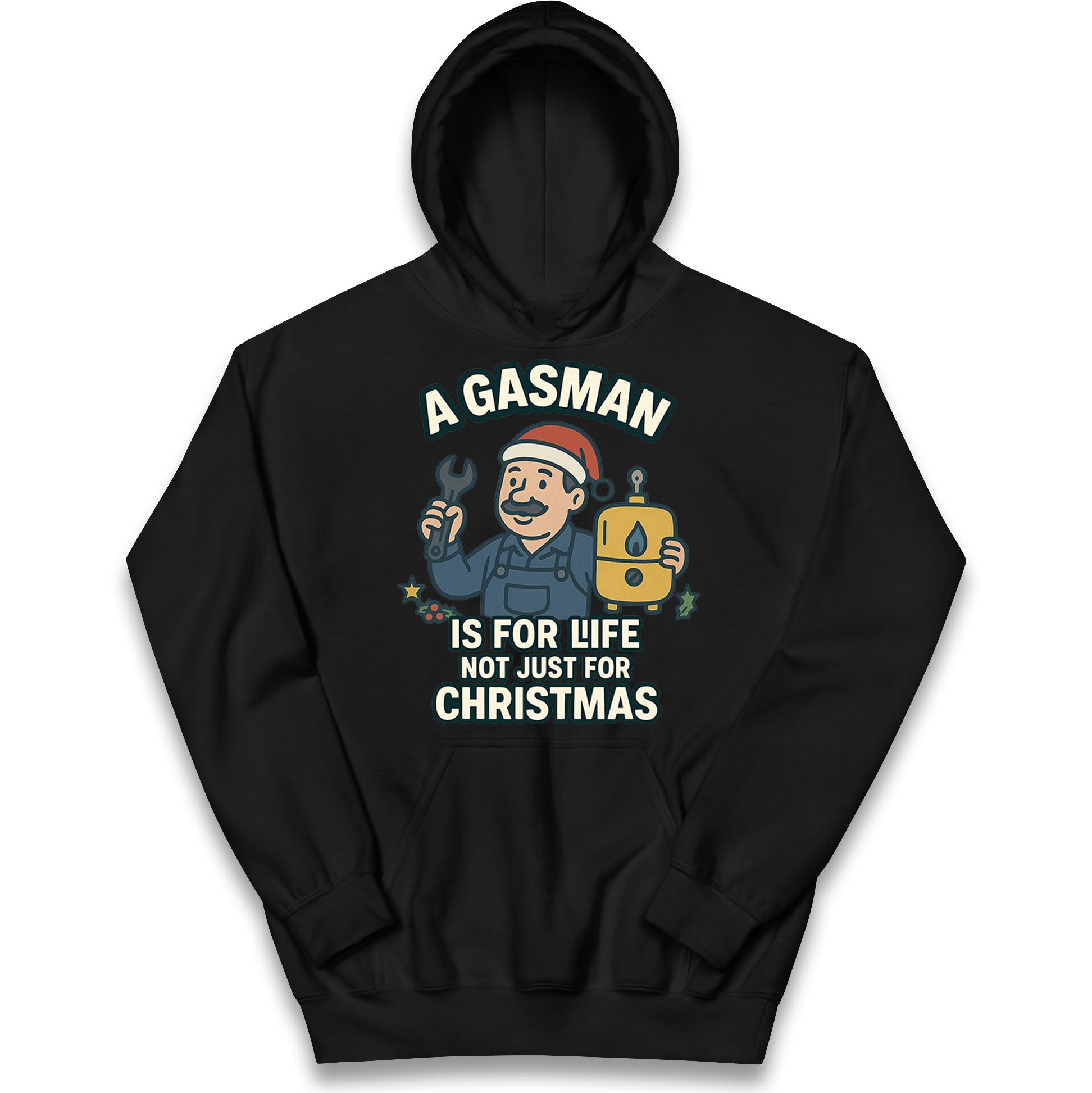 Gasman Christmas Kids Hoodie