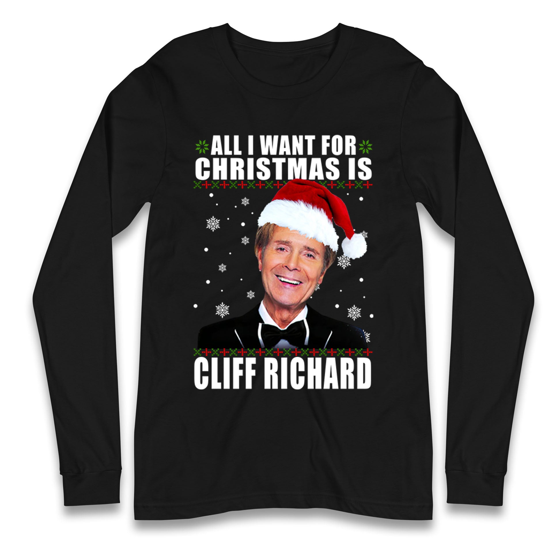 Cliff Richard Longsleeve T Shirt