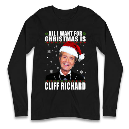 Cliff Richard Longsleeve T Shirt