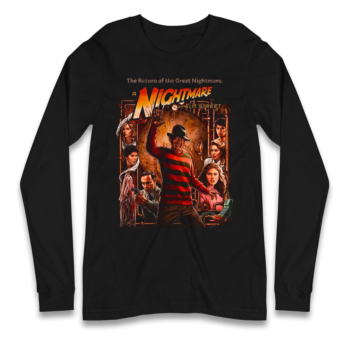 1 2 Freddy's Coming For You Longsleeve T Shirt