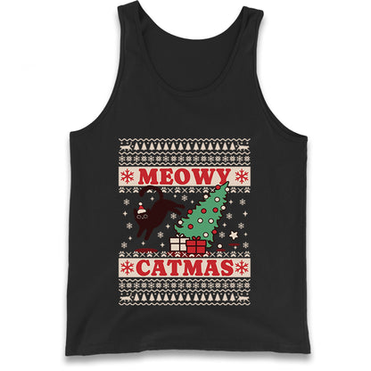 Christmas Cat Tank Top