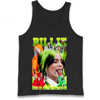 Billie Eilish Green Tank Top