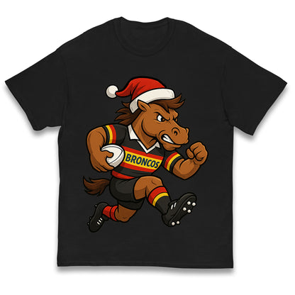London Broncos Christmas Kids T Shirt