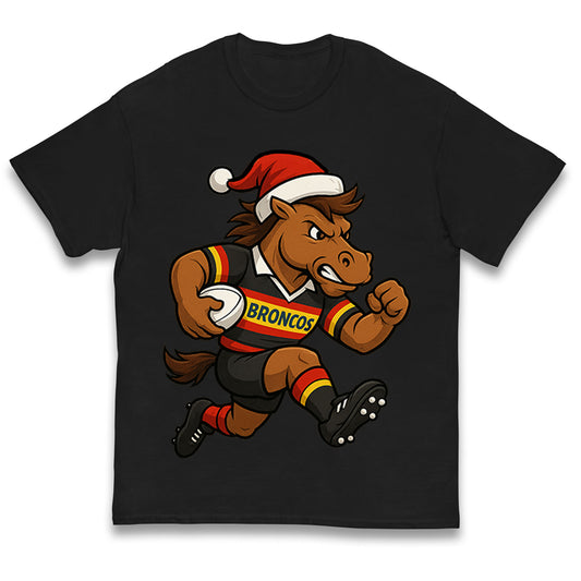 London Broncos Christmas Kids T Shirt