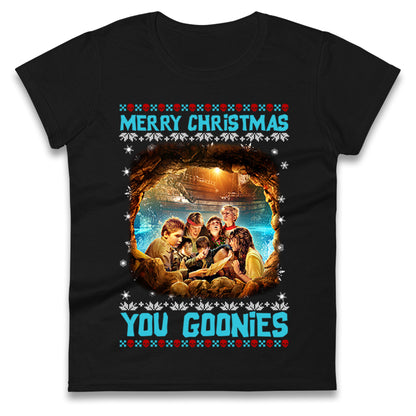 The Goonies Christmas Ladies T Shirt