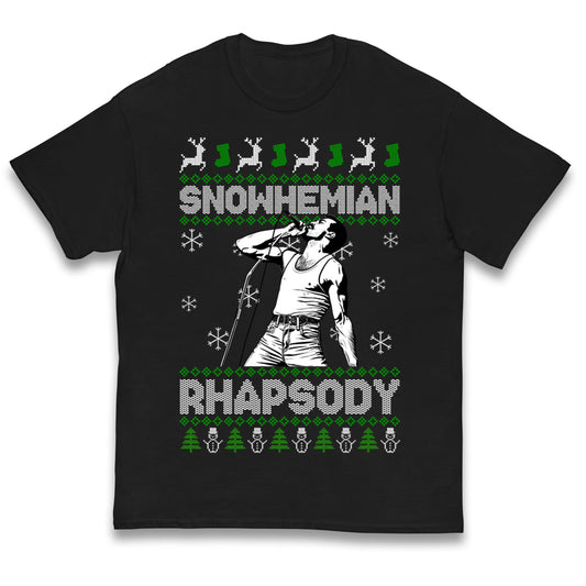 Freddie Mercury Christmas Kids T Shirt