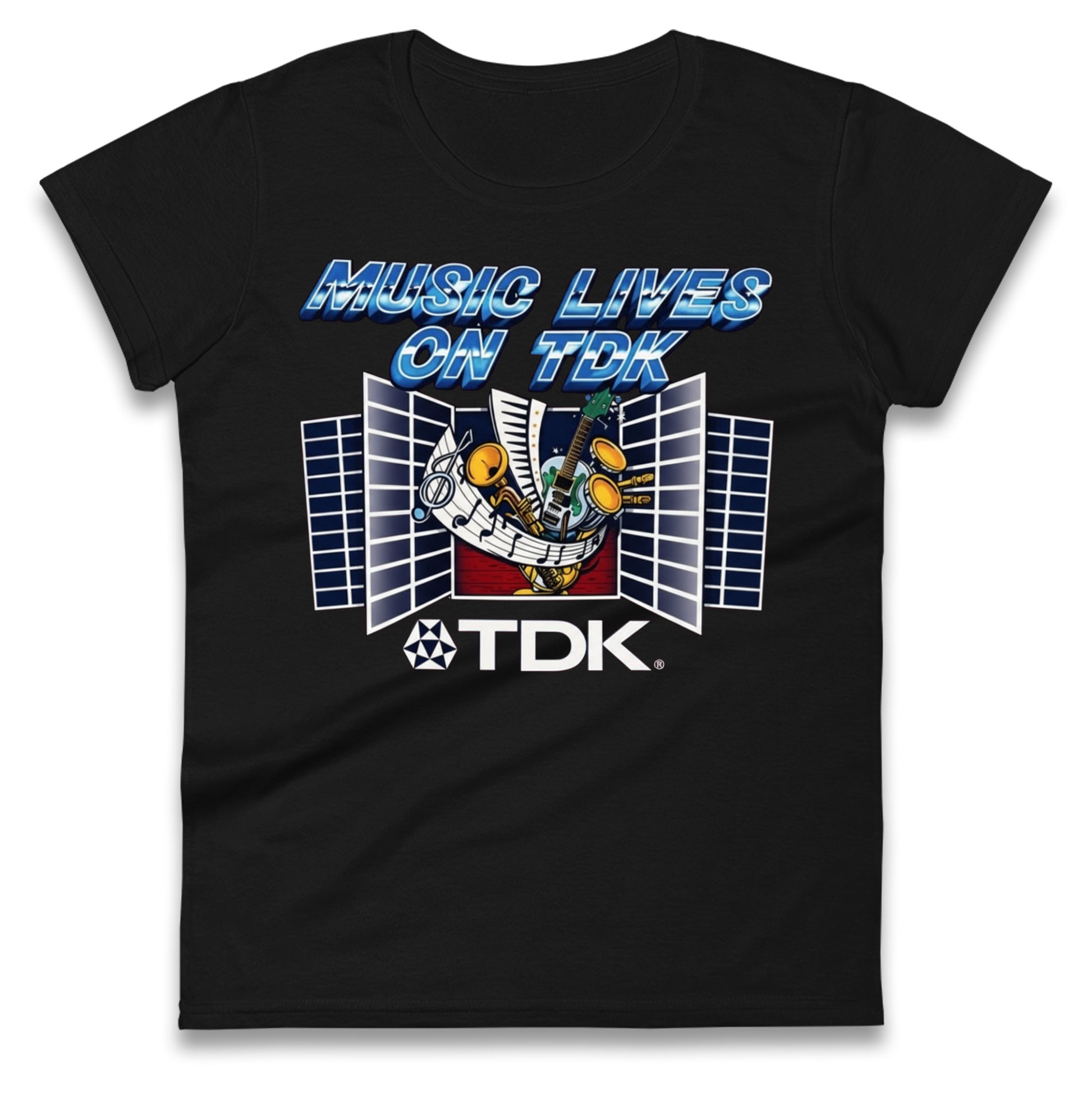 TDK Music Ladies T Shirt