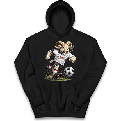 Old School Derby County Kids Hoodie 