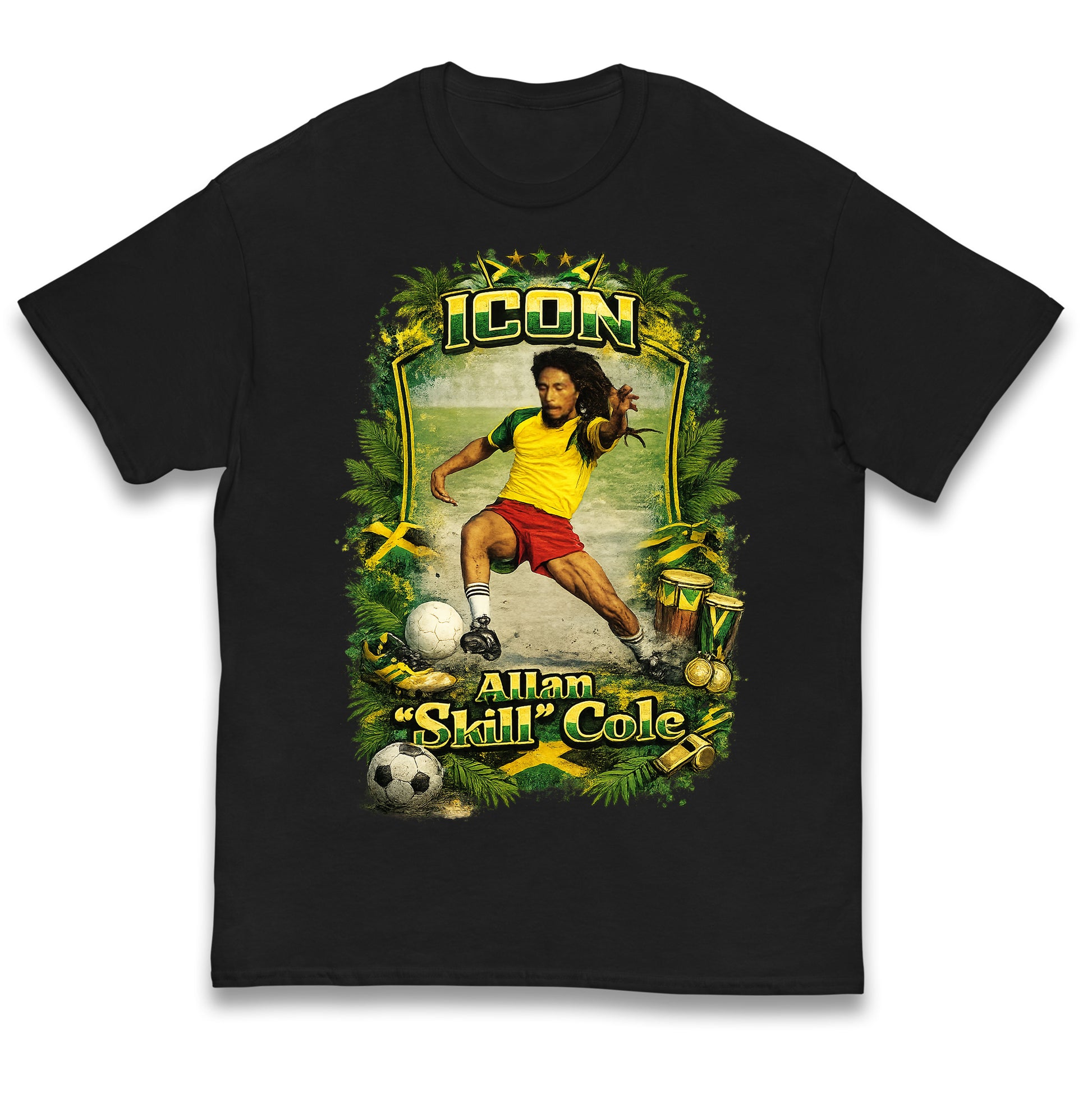 Jamaica Football Kids T Shirt 