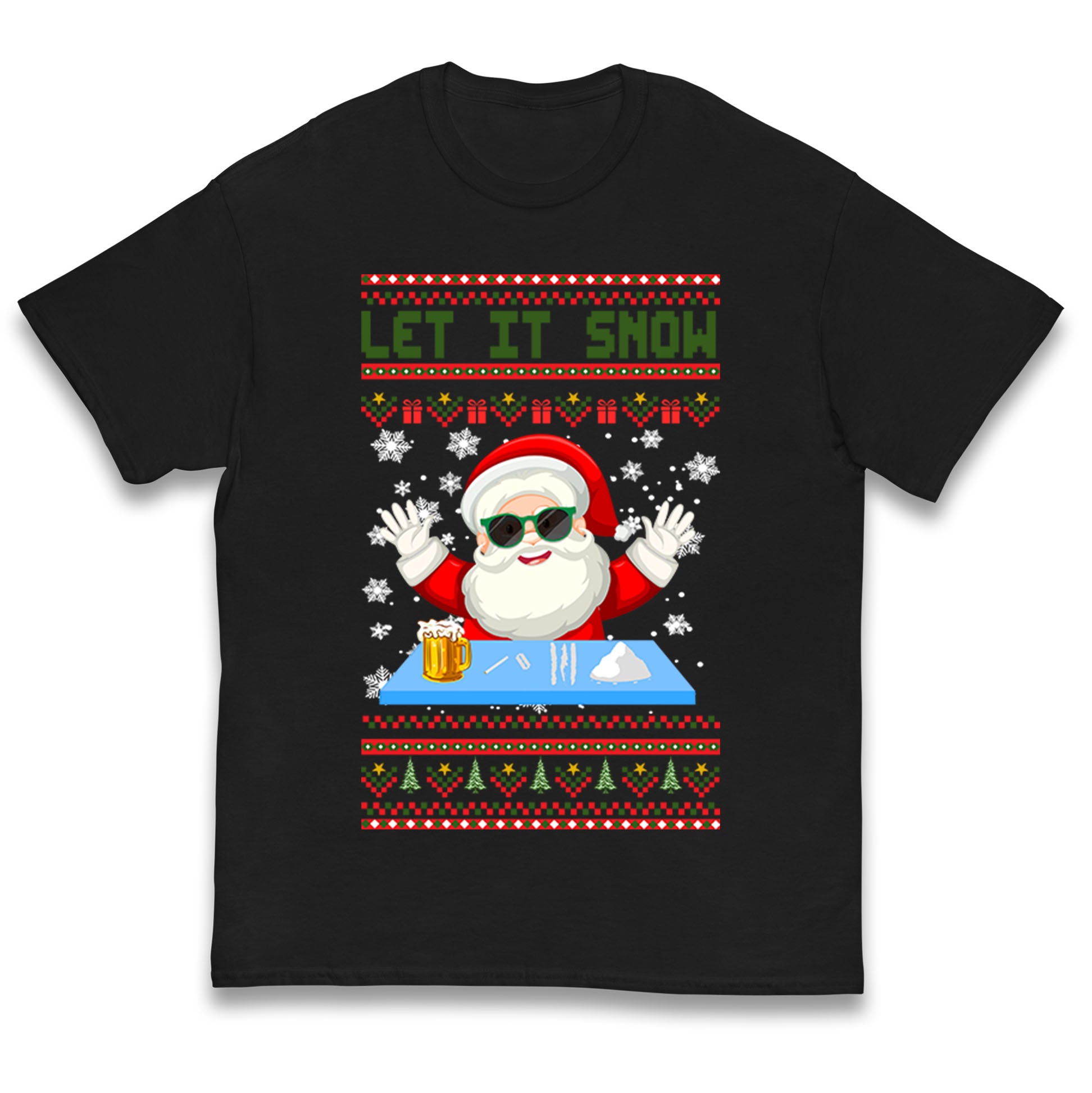 Santa Claus Christmas Kids T Shirt