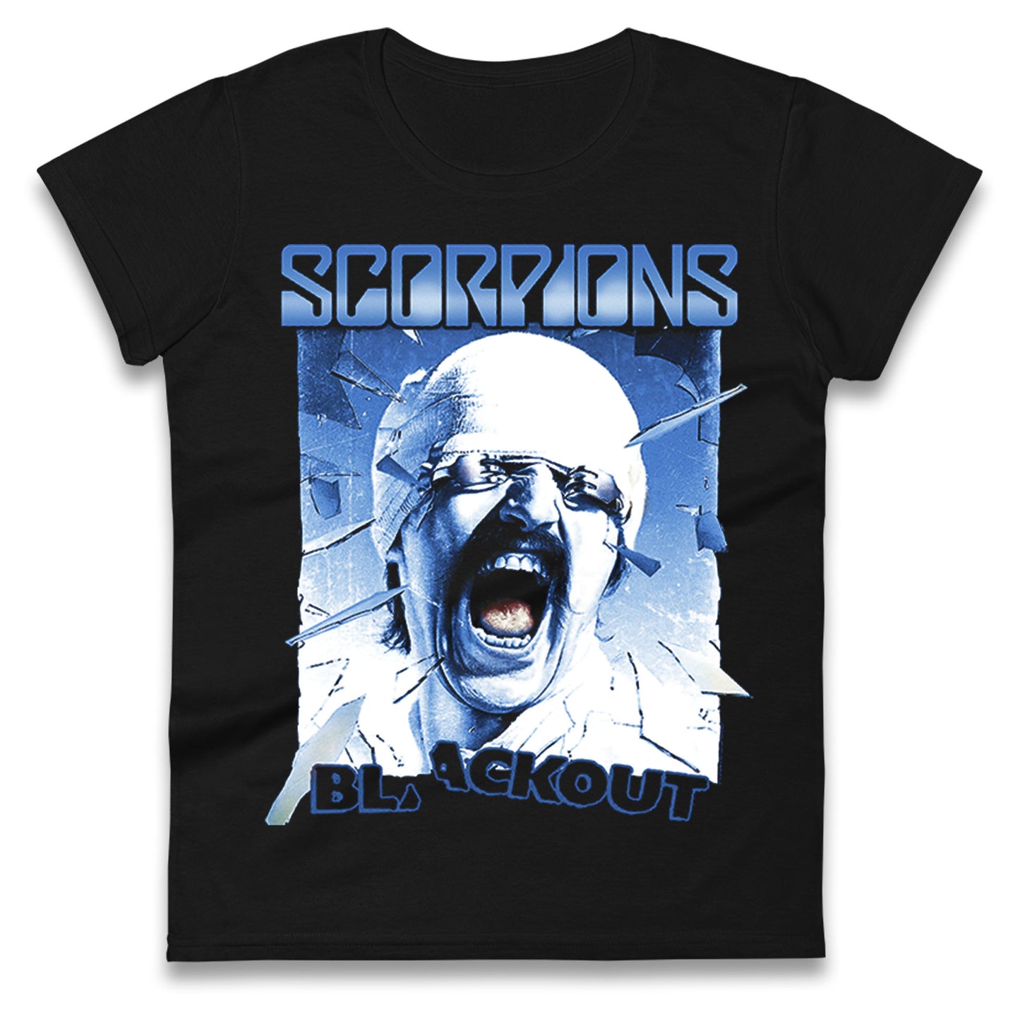 Scorpions Blackout Ladies T Shirt 