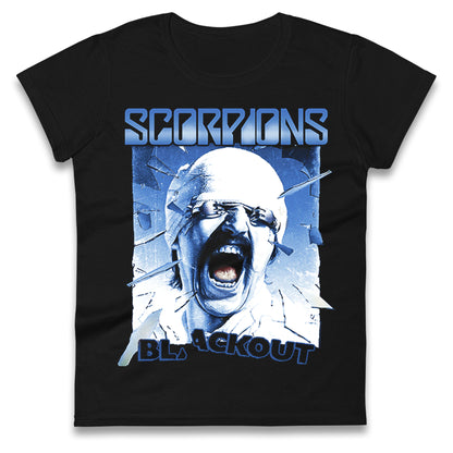 Scorpions Blackout Ladies T Shirt 