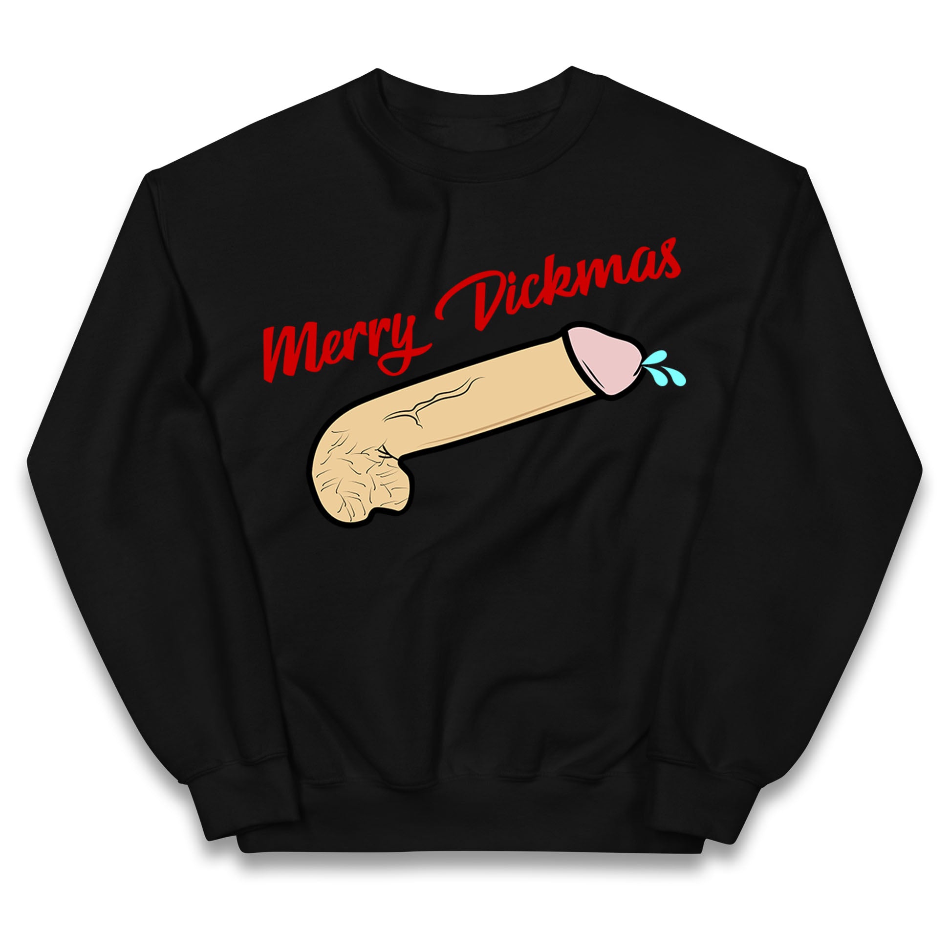 Merry Dickmas Funny Jumper