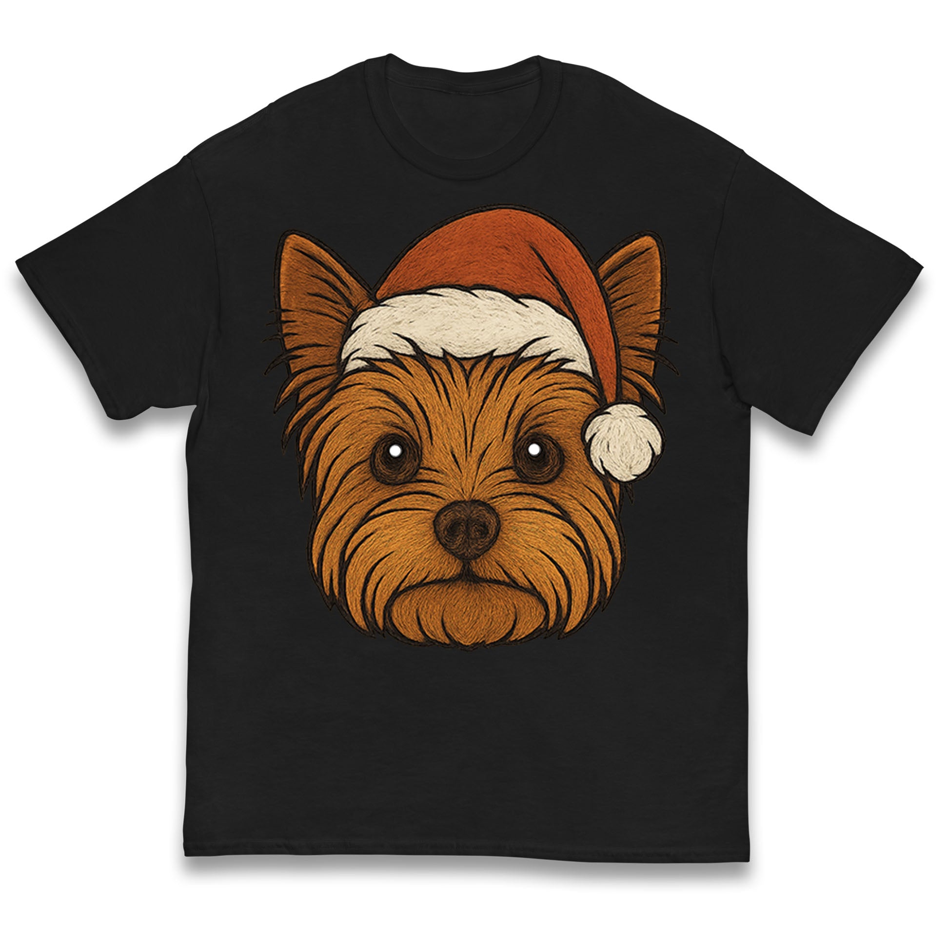 Yorkshire Terrier Christmas Kids T Shirt 