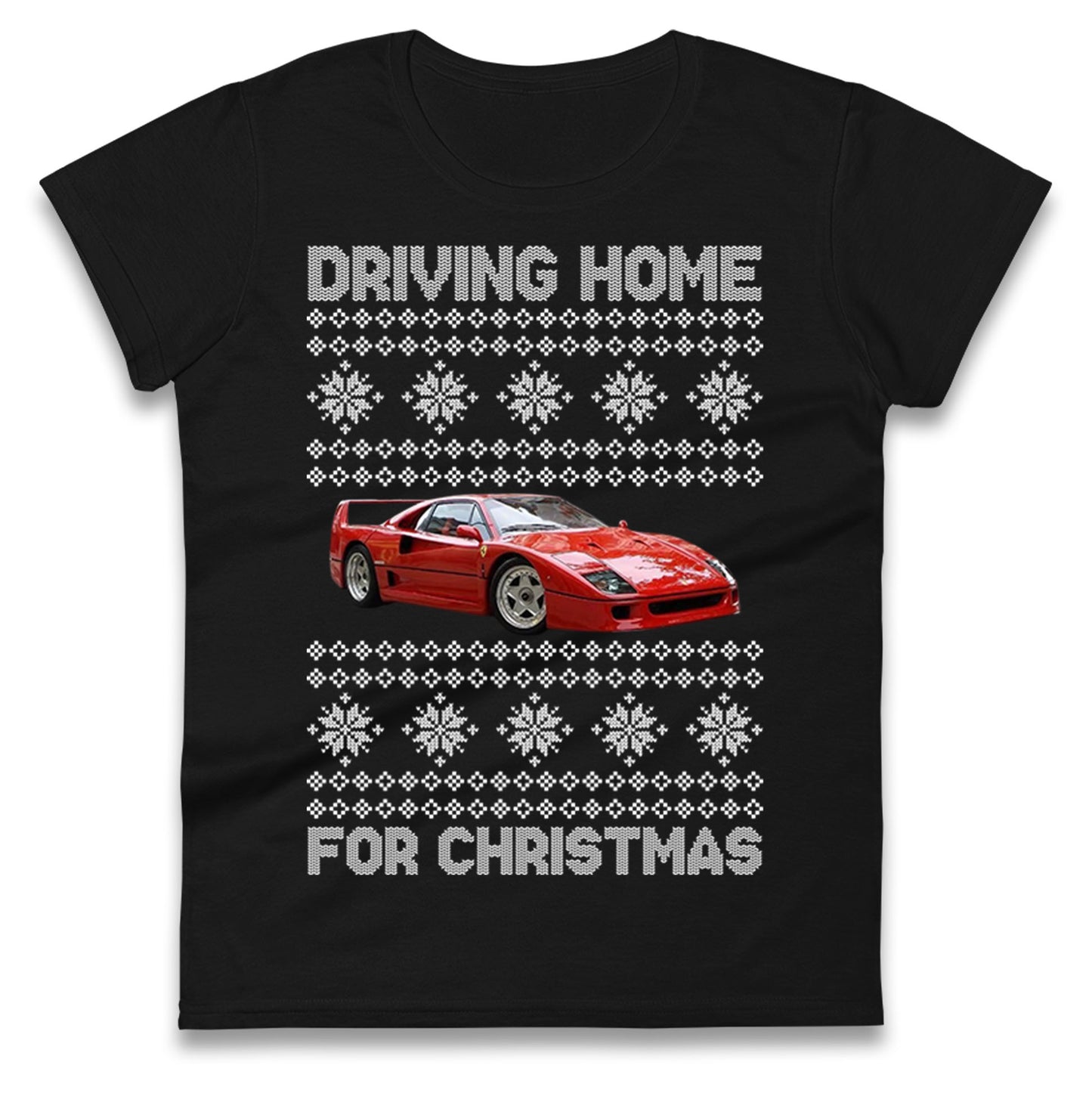 Formula 1 Christmas Ladies T Shirt