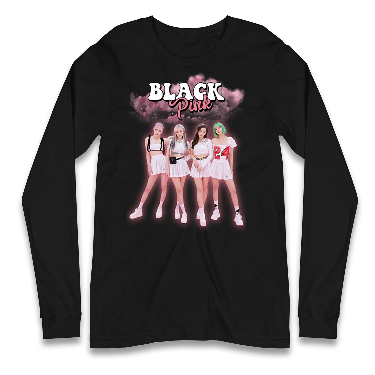 Blackpink K Pop Band Long Sleeve Shirt