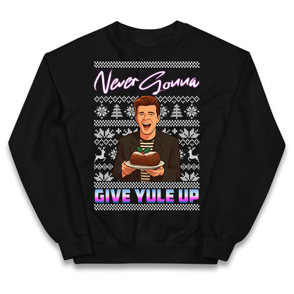 Rick Astley Christmas Kids Jumper