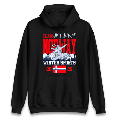 Norwegian Winter Sports Hoodie
