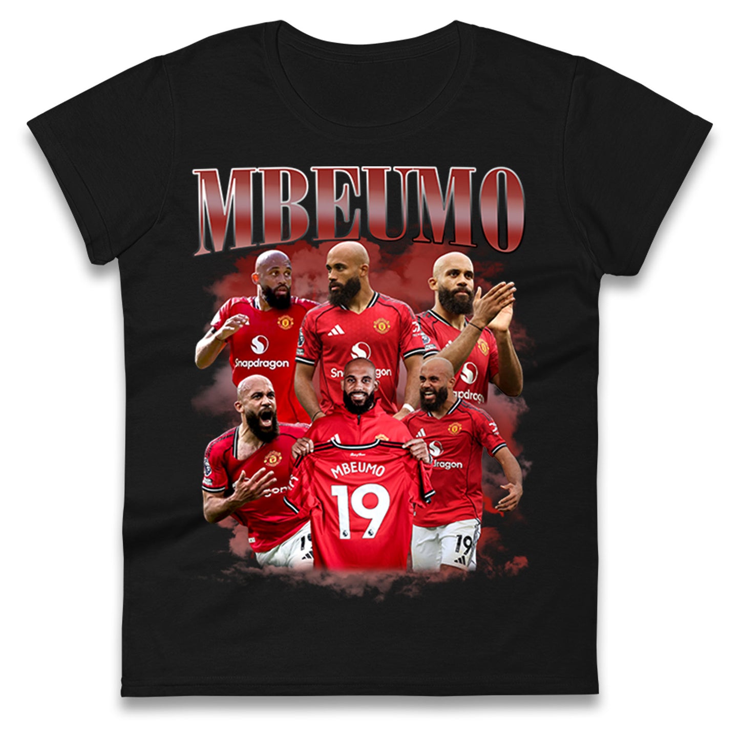 Bryan Mbeumo Manchester United Ladies T Shirt