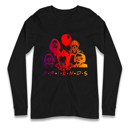 Super Villains Friends Halloween Long Sleeve T Shirt