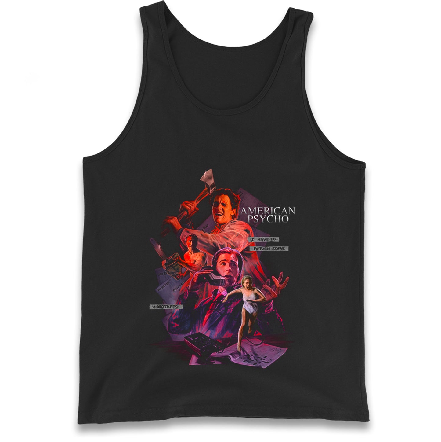 American Psycho Tank Top