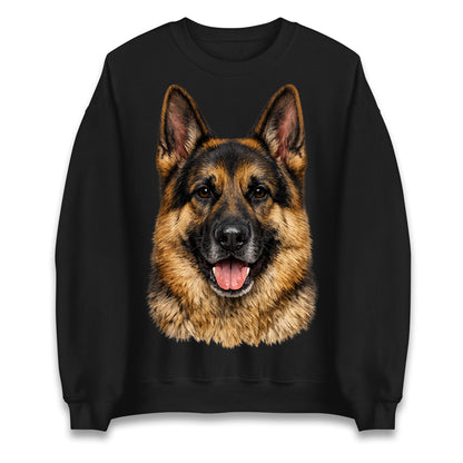 German Shepherd Dog Face Jumper