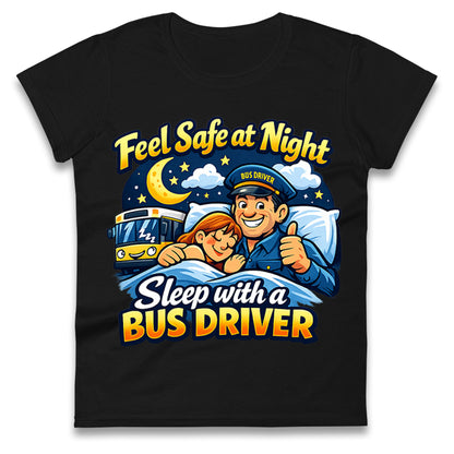 Bus Driver Job Title Ladies T Shirt