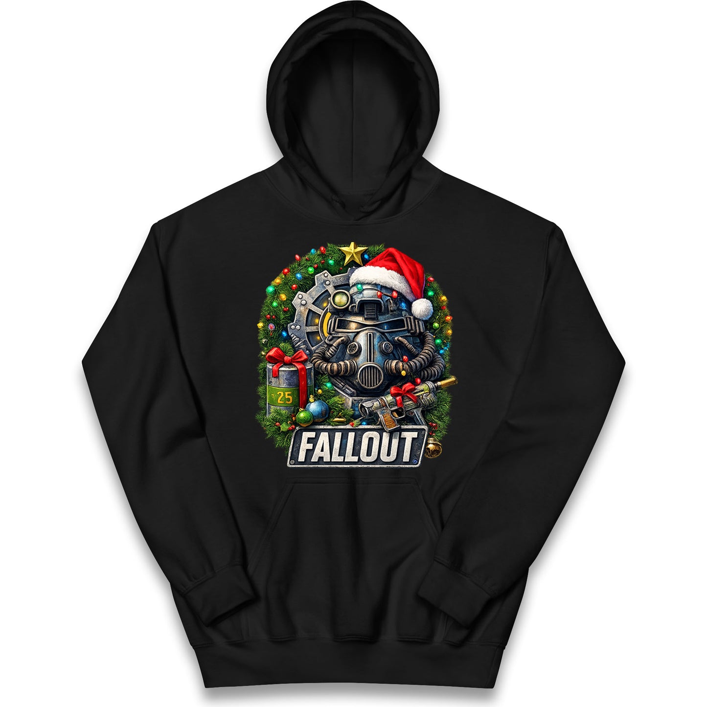 Fallout Christmas Kids Hoodie