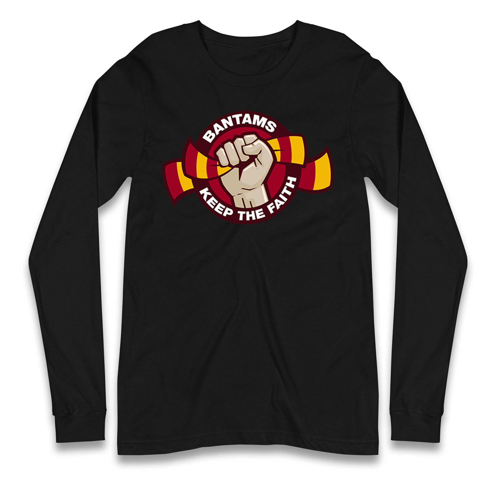 Bradford City Football Longsleeve T Shirt