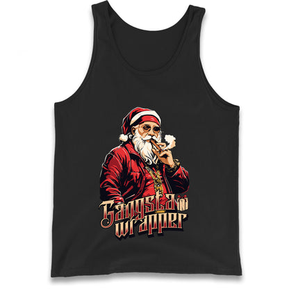 Santa Claus Gangster Tank Top