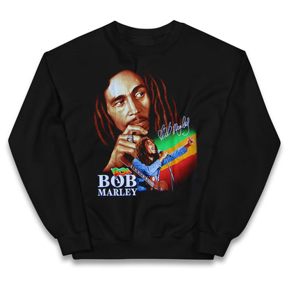 Bob Marley Iron Like A Lion Kids Jumper