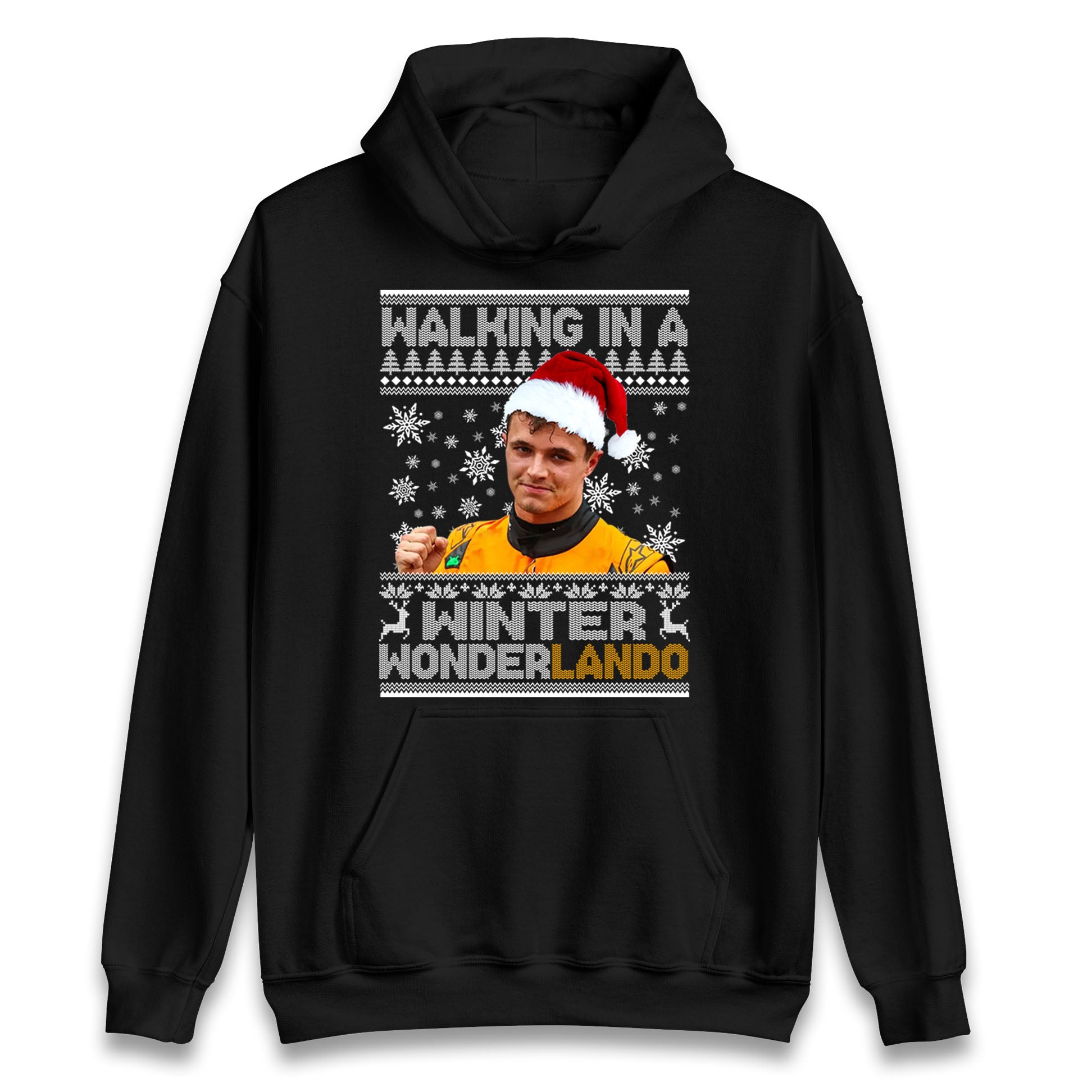 Lando Norris Christmas Hoodie