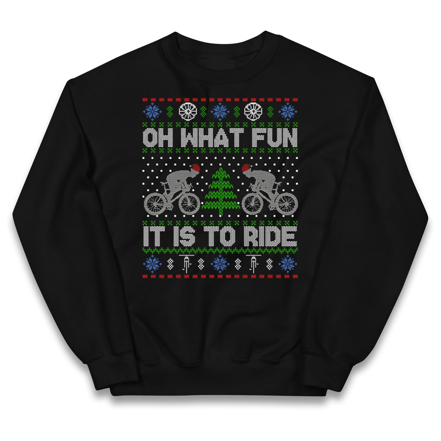 BMX Christmas Kids Jumper