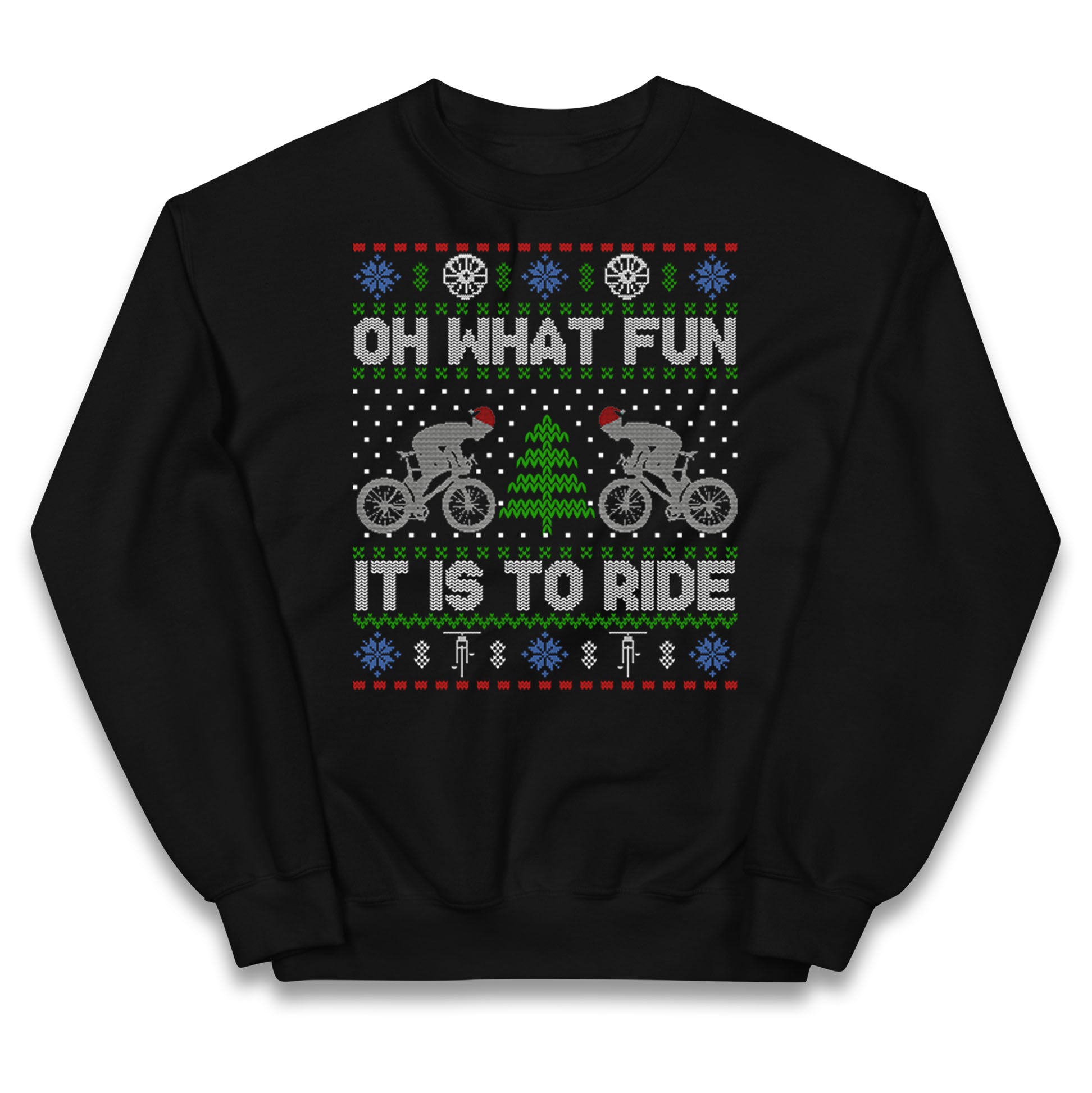 BMX Christmas Kids Jumper