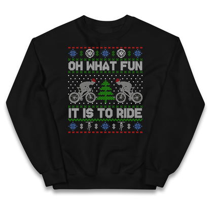 BMX Christmas Kids Jumper