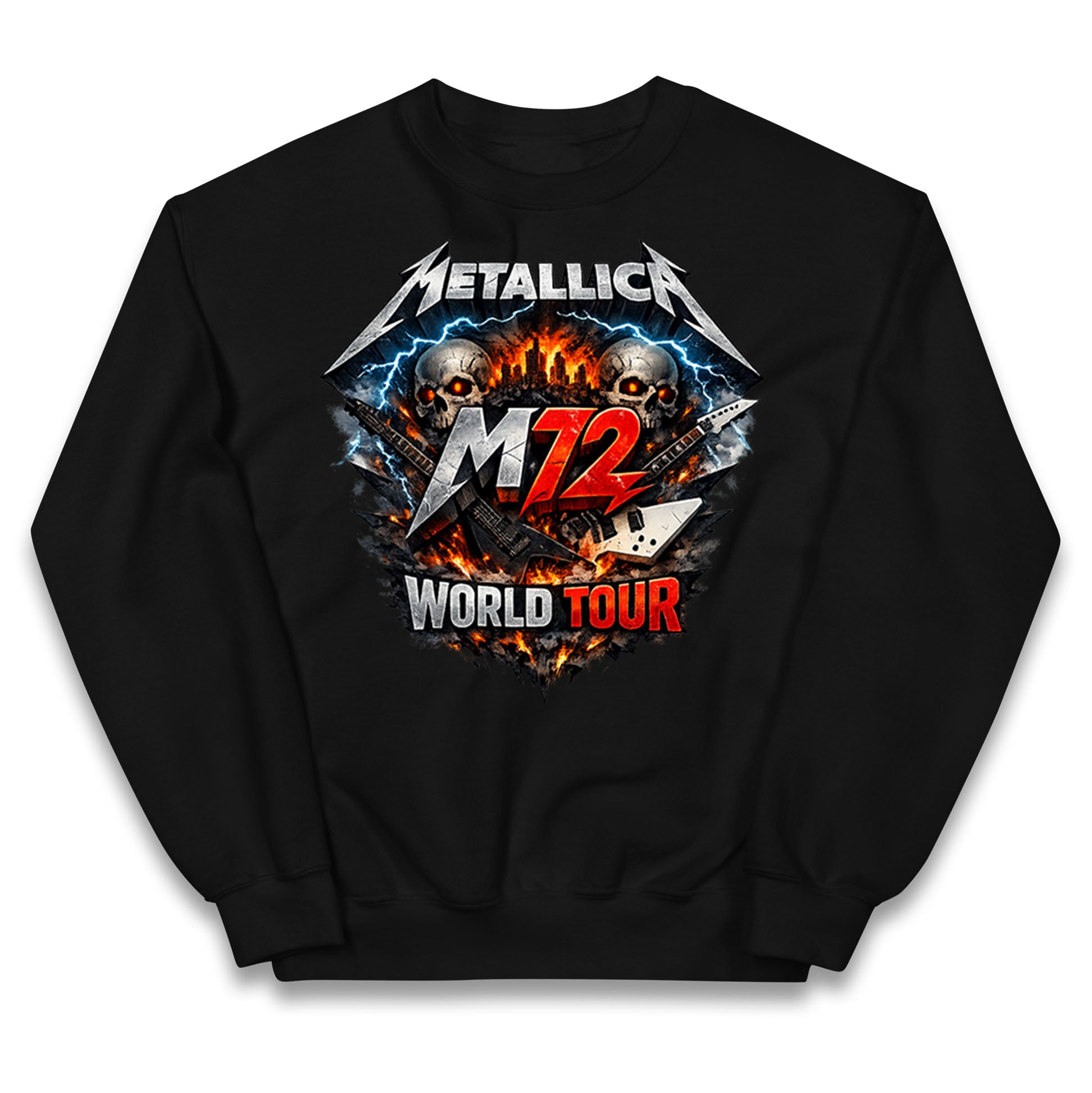 Metallica M72 World Tour Kids Jumper