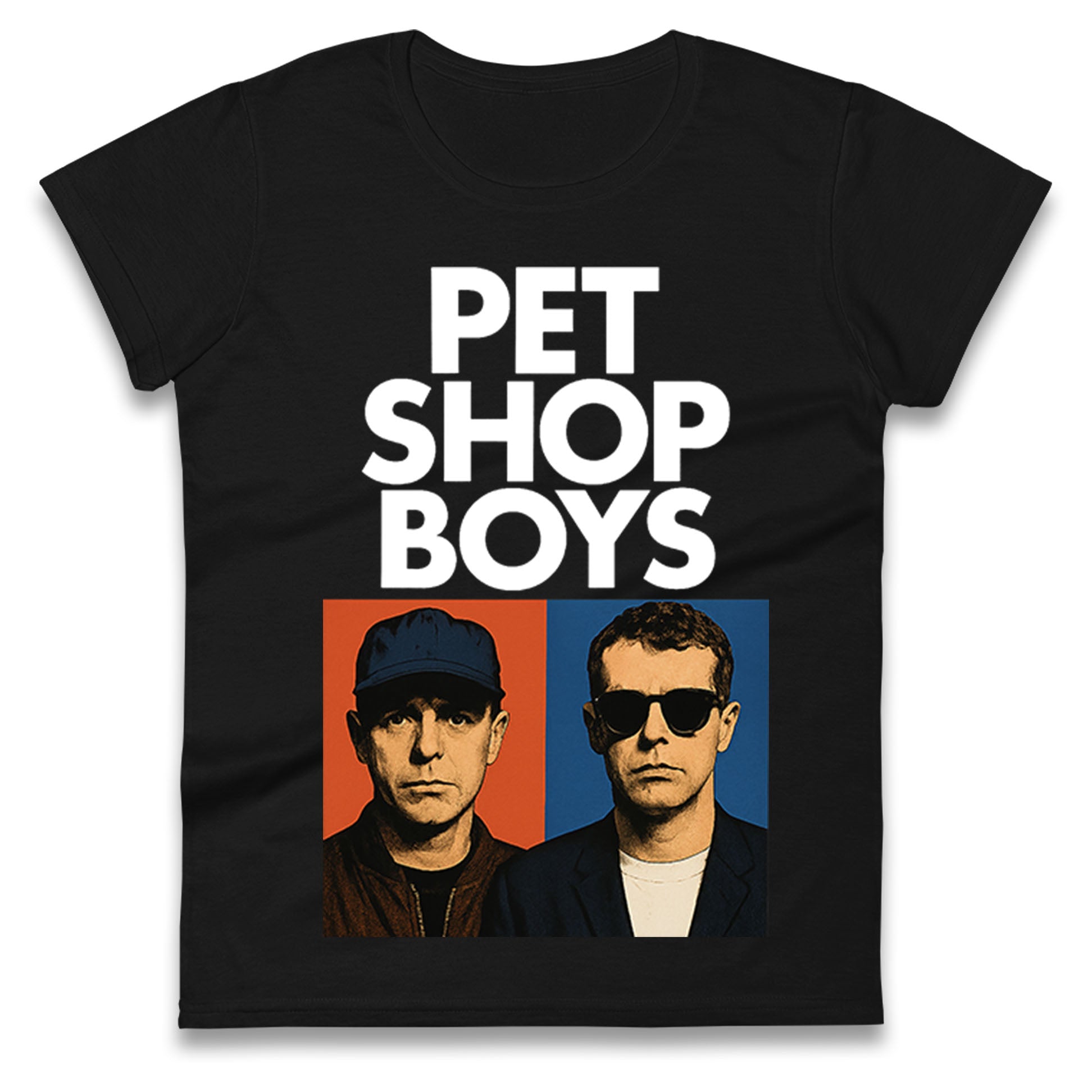 Pet Shop Boys Ladies T Shirt