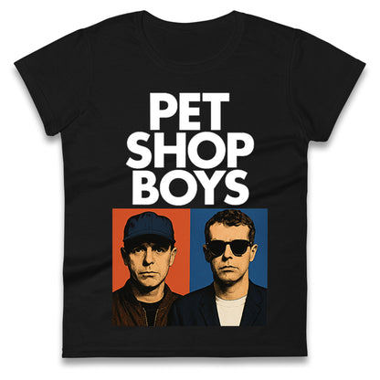 Pet Shop Boys Ladies T Shirt