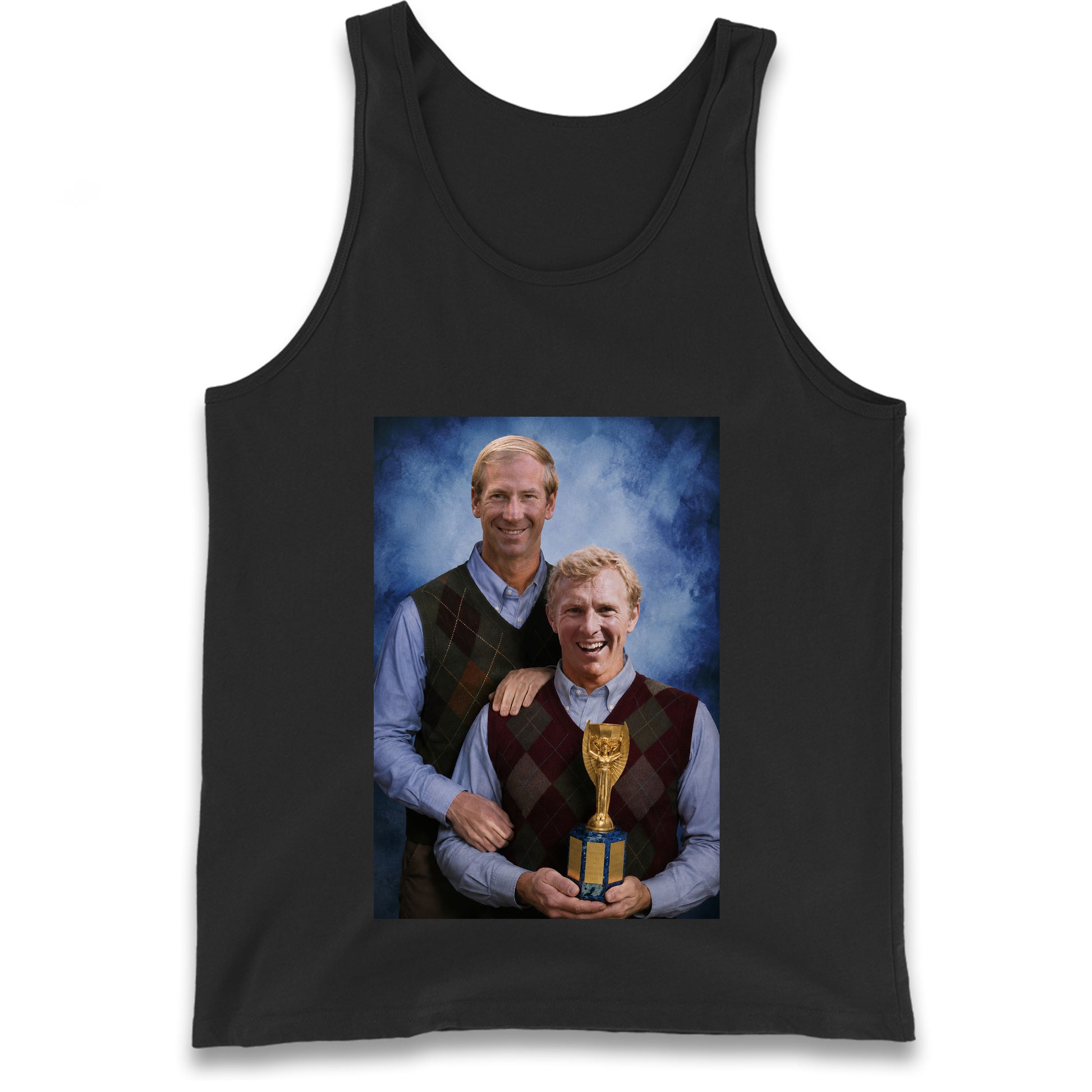 Bobby Moore Bobby Charlton Step Brothers Style England 1966 Tank Top